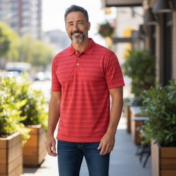 Tommy Armour Short Sleeve Polo - Picture 1 of 8